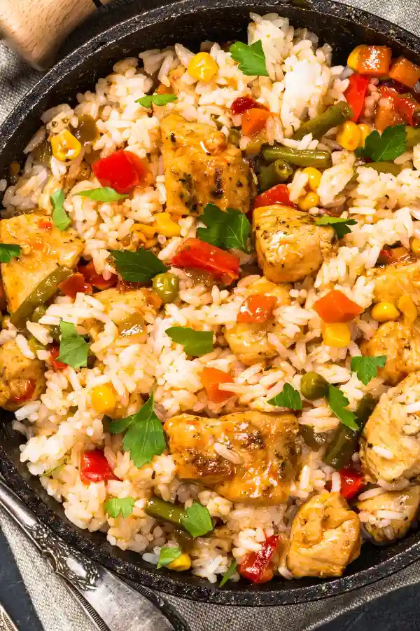 Instant Pot Chicken Fried Rice Recipe