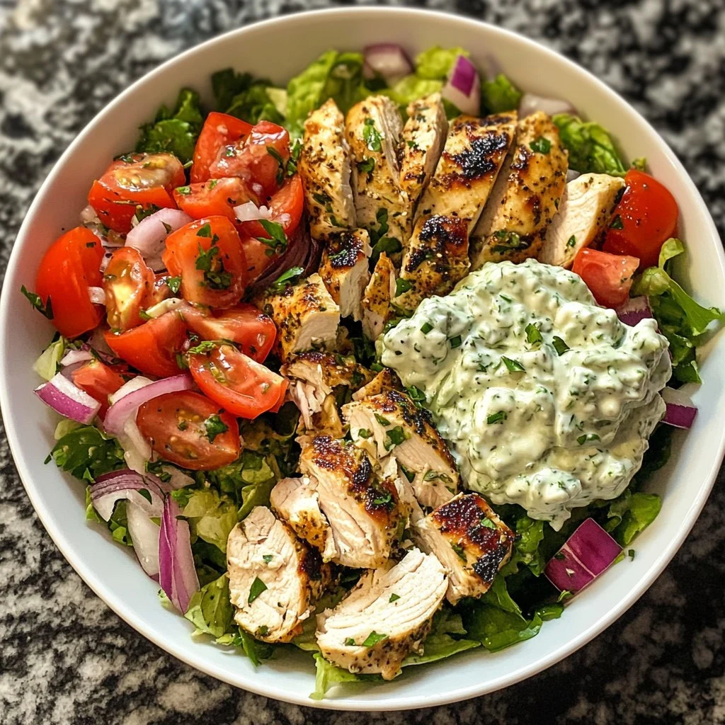 Mediterranean Chicken Salad