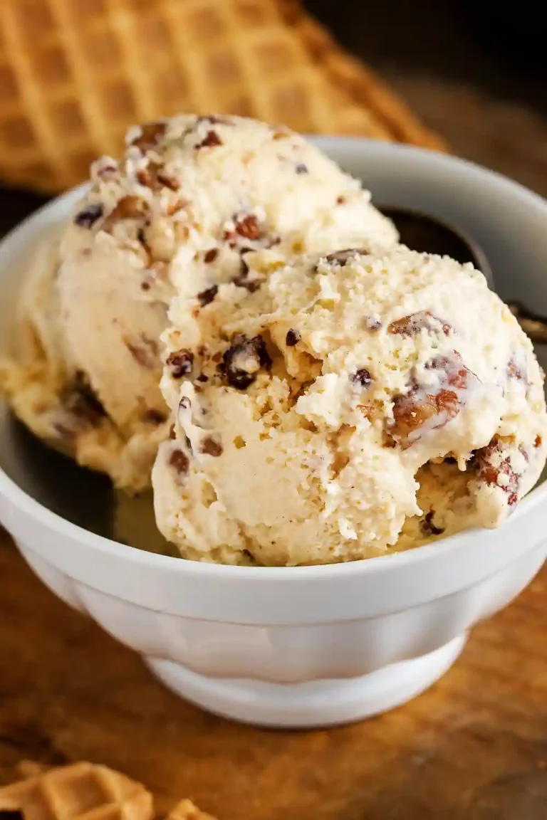 Butter Pecan Ice Cream Recipe (Rich, Creamy & No-Churn Option!)
