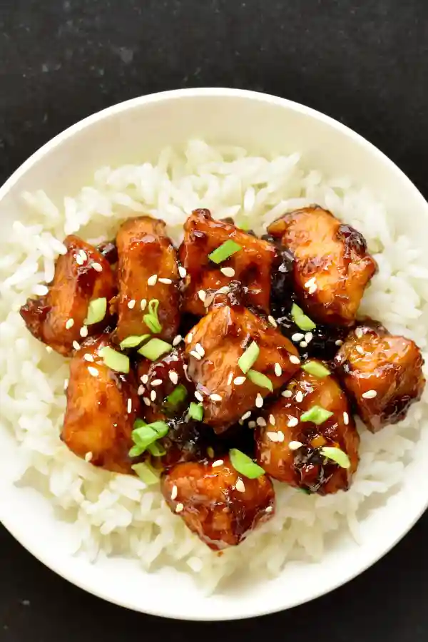 Instant Pot Teriyaki Chicken Rice Bowls (Easy, Healthy & Saucy!)