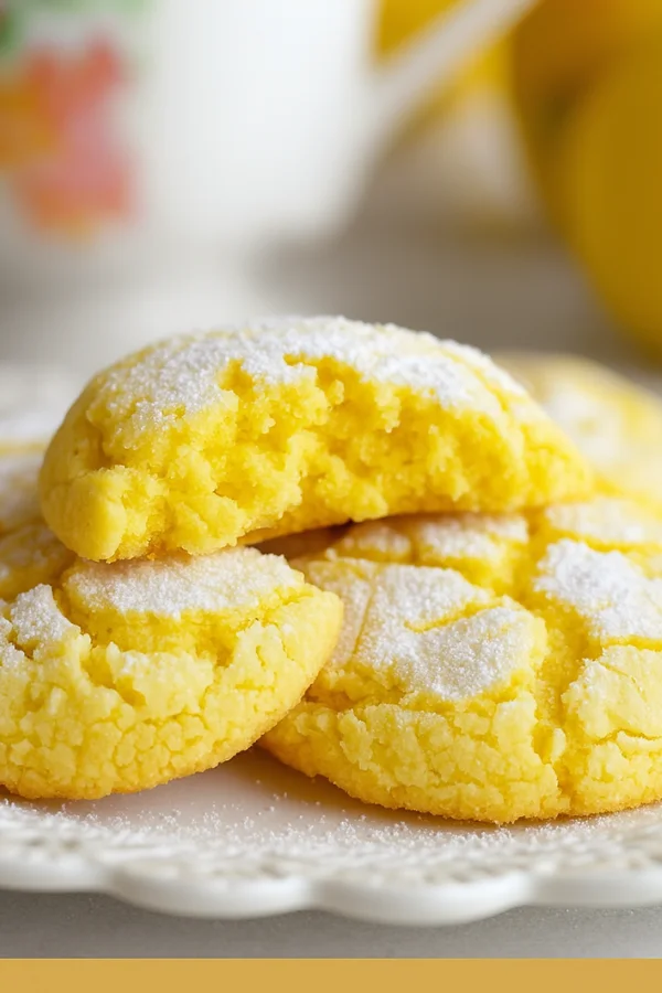Step-by-Step Instructions to make Easy Lemon Cookies