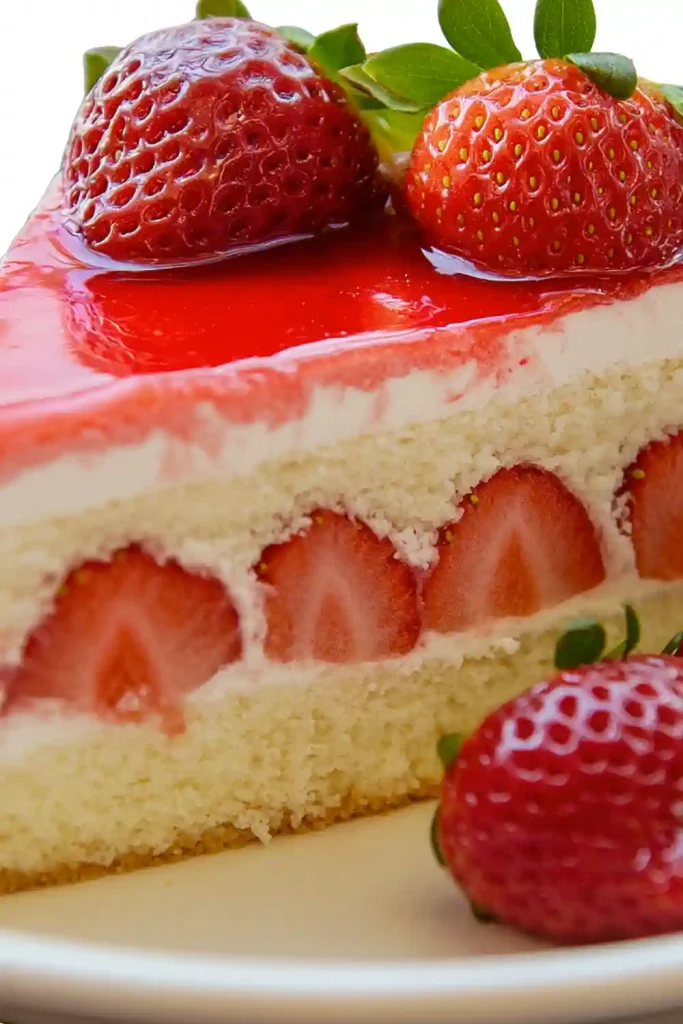 Strawberry Cheesecake Poke Cake