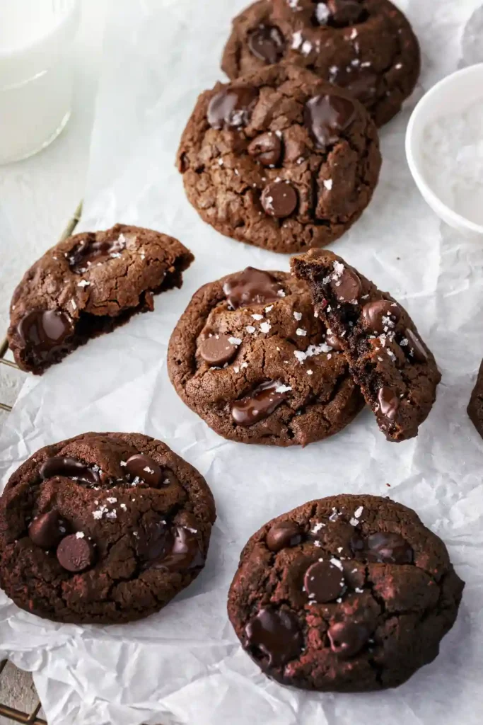 Double Chocolate Cookies – Soft, Chewy & Fudgy