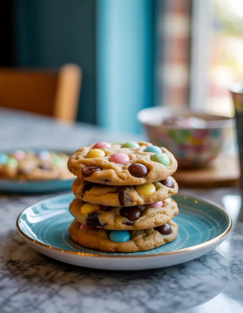 Easter Chocolate Chip Cookies