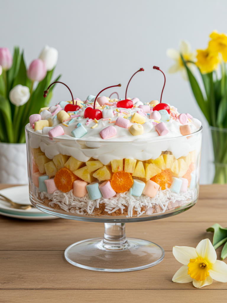Easter Fruit Fluff Salad