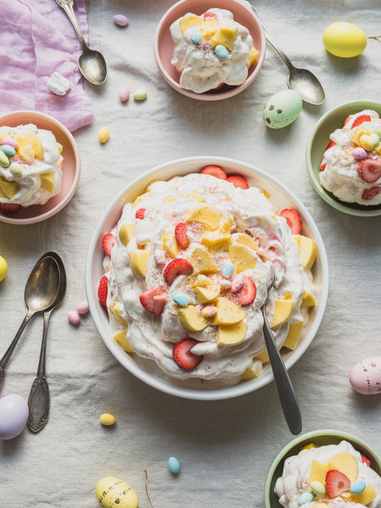Easter Fruit Fluff Salad