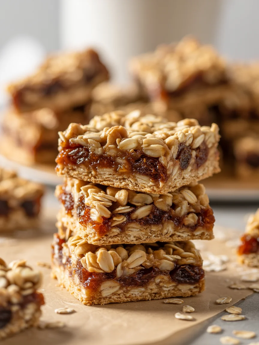 Oatmeal Raisin Cookie Bars 