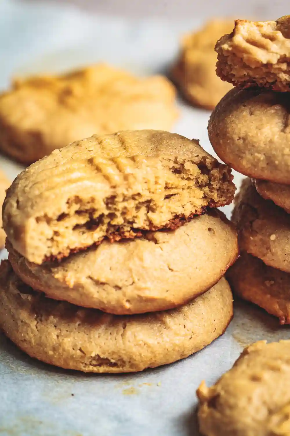Peanut Butter Cornflake Cookies