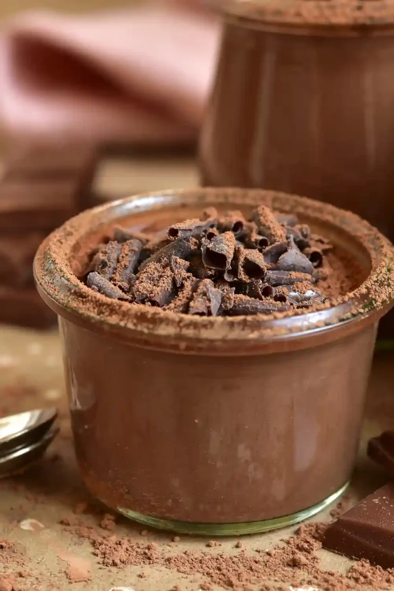 10 Minute Chocolate Pudding