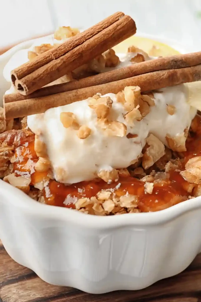 Apple Crisp in a Mug