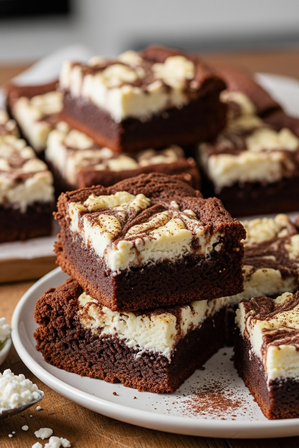 Cottage Cheese Protein Brownies