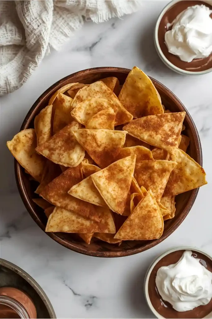 Cinnamon Sugar Tortilla Chips