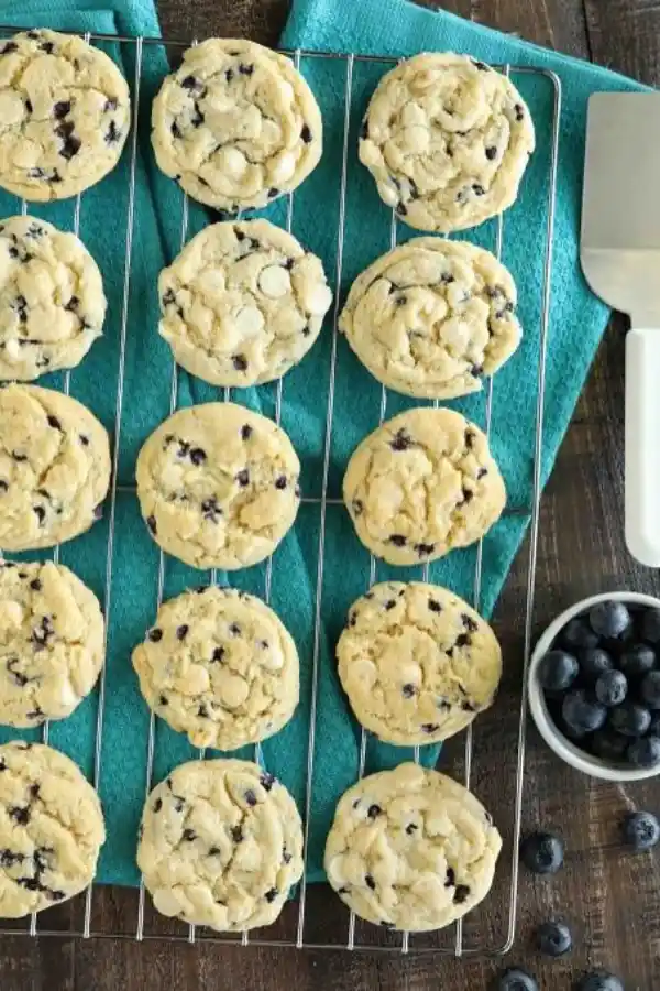 Blueberry Cheesecake Cookies
