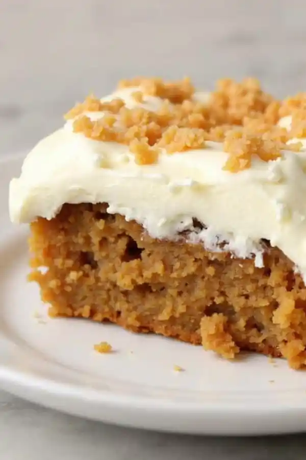 Honeybun Carrot Cake with Cheesecake Filling