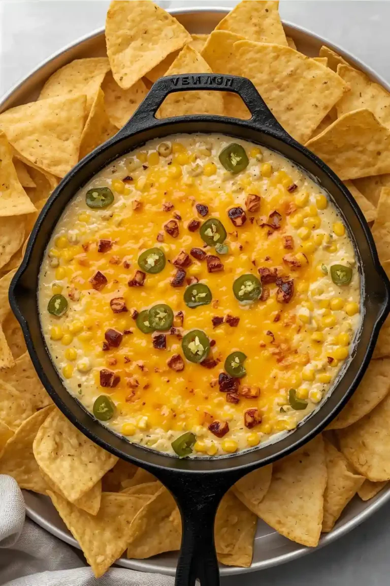 Hot Corn Dip with Jalapeño