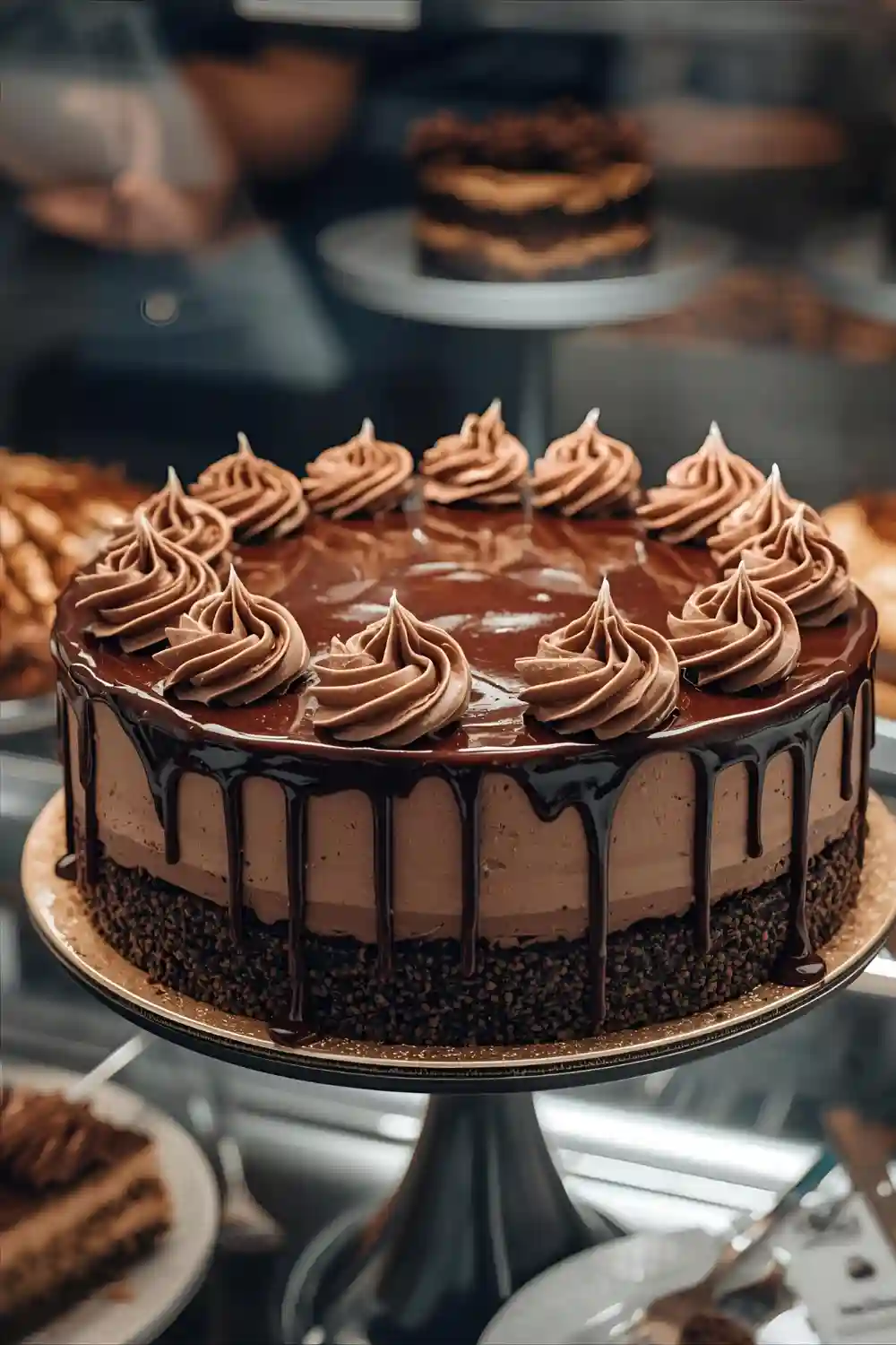 Triple Chocolate Cheesecake