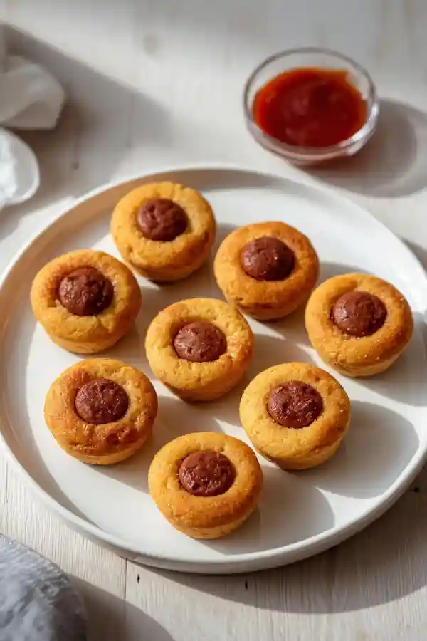 Baked Mini Corn Dog Muffins