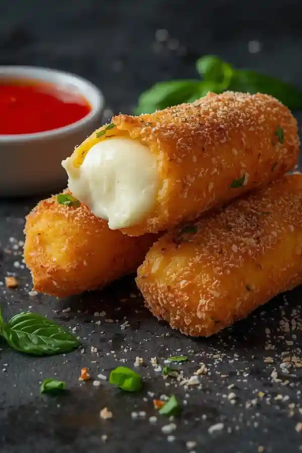 Baked Mozzarella Sticks