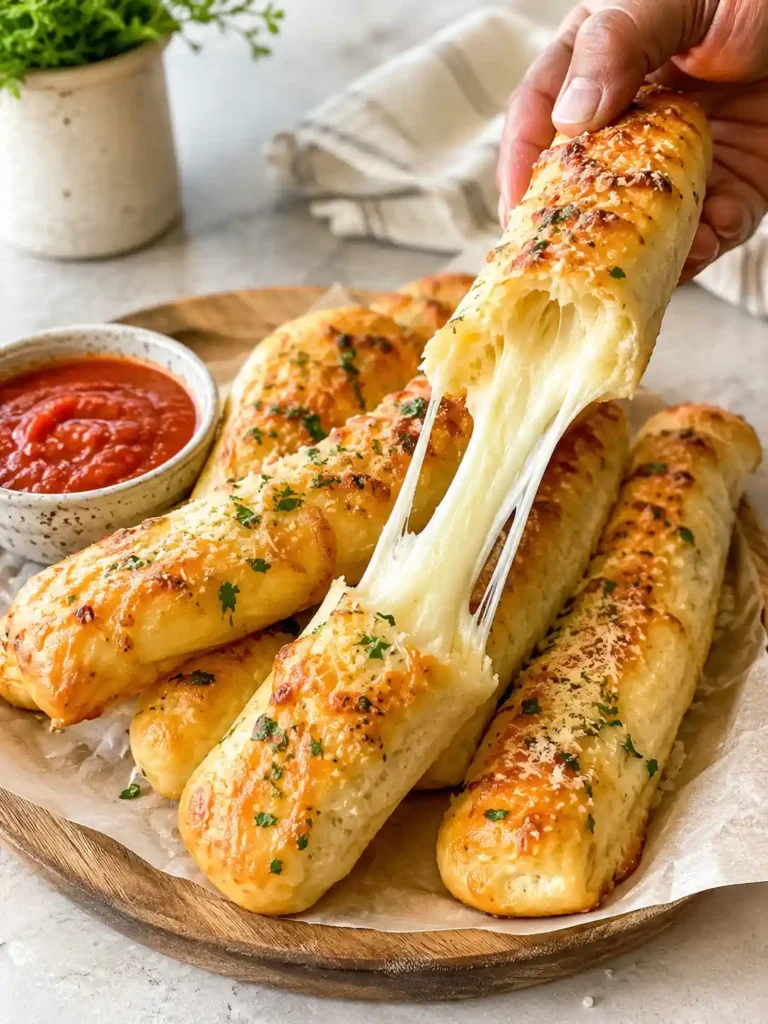 Cheese Stuffed Breadsticks