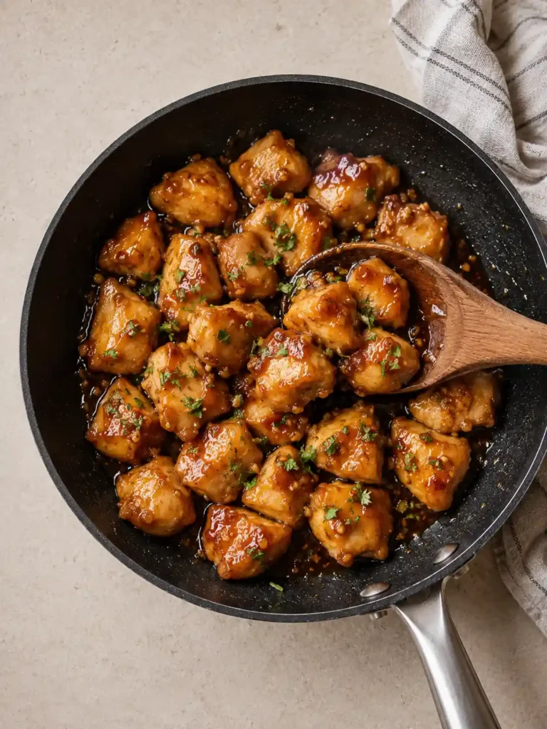 Honey Garlic Chicken Bites