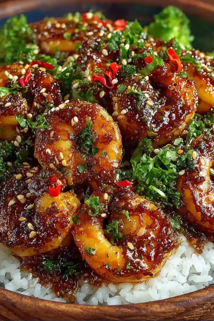 Honey Garlic Shrimp
