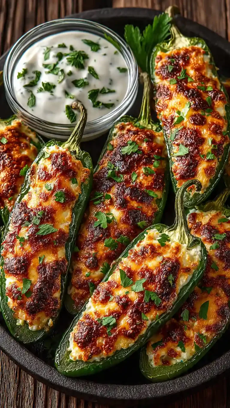 Jalapeño Popper Stuffed Peppers