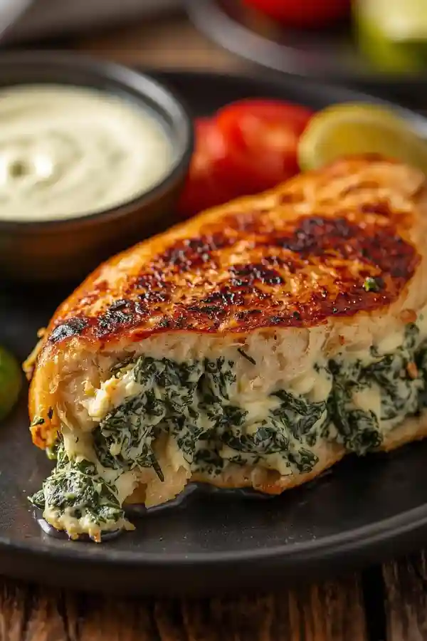 Keto Cream Cheese Stuffed Chicken Breast (Easy Dinner)