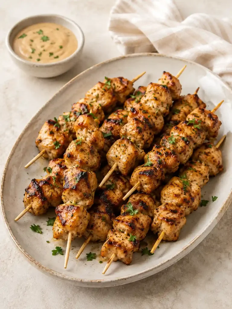 Mini Chicken Skewers