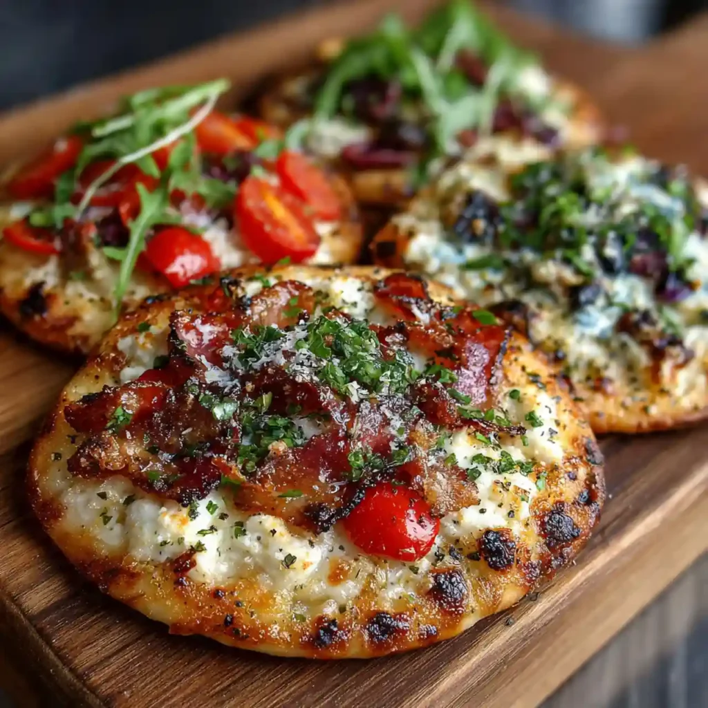 Mini Flatbread Pizzas
