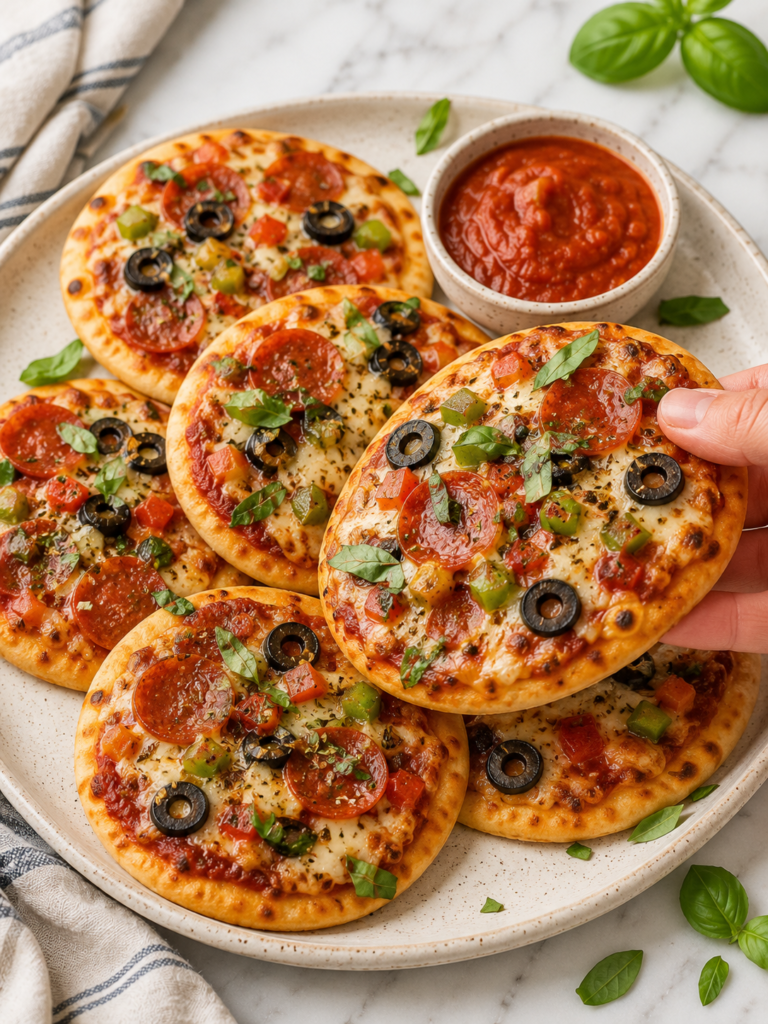Mini Flatbread Pizzas