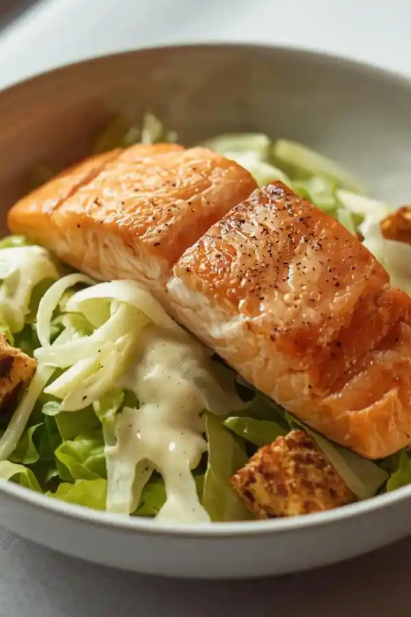 Salmon Caesar Salad