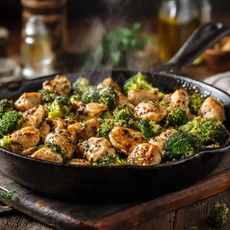 Easy One-Pan Keto Chicken & Broccoli