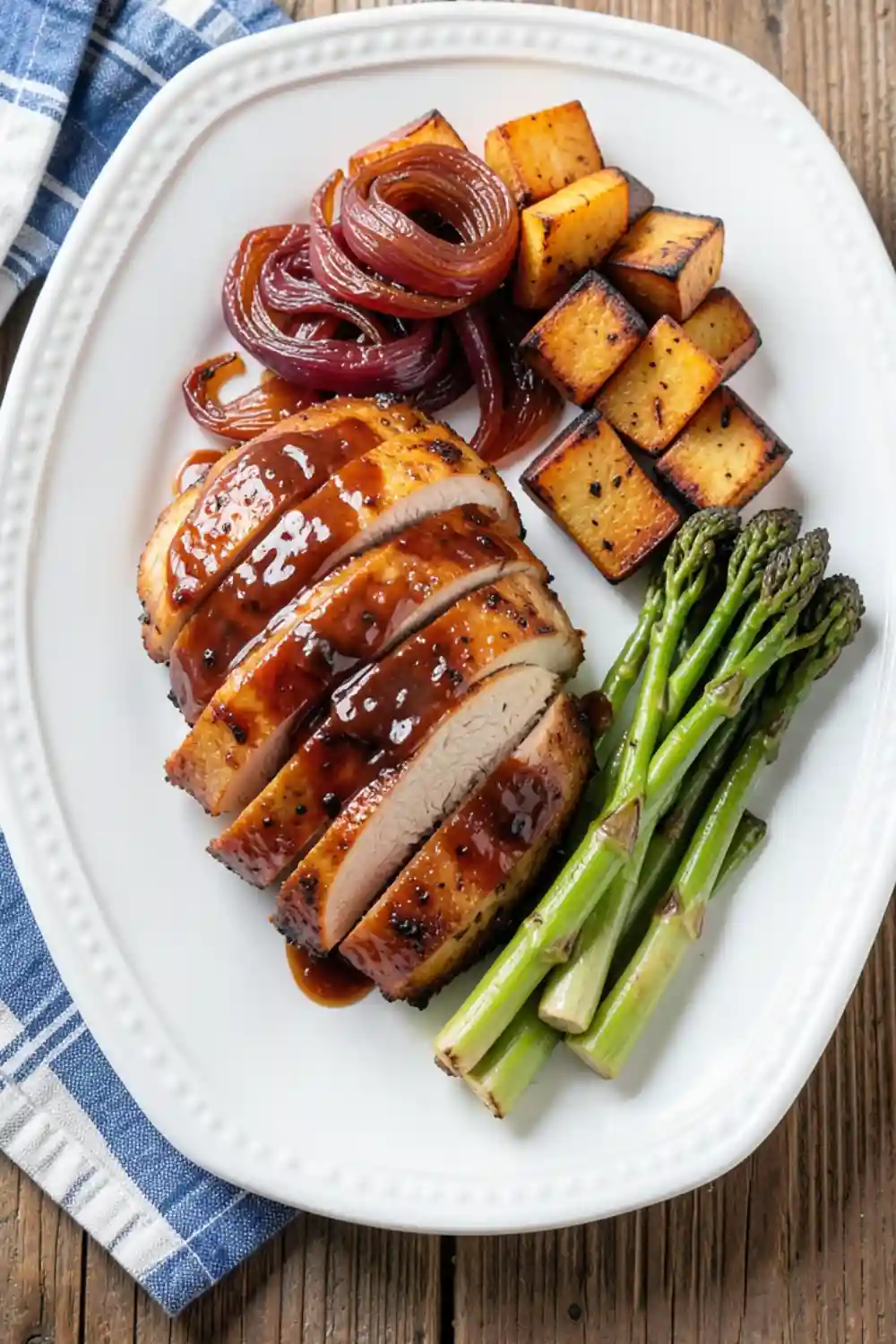 BBQ Chicken Sheet Pan Dinner
