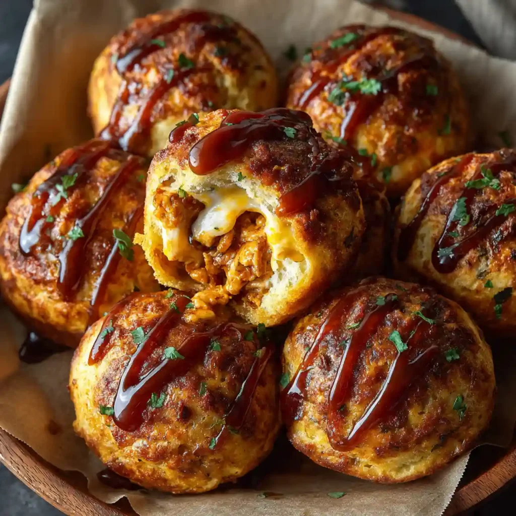 Buffalo chicken bombs