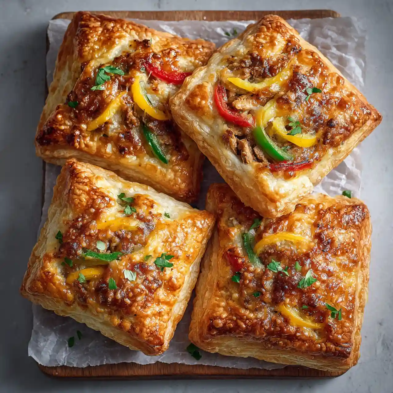 Chicken Fajita Puff Pastry