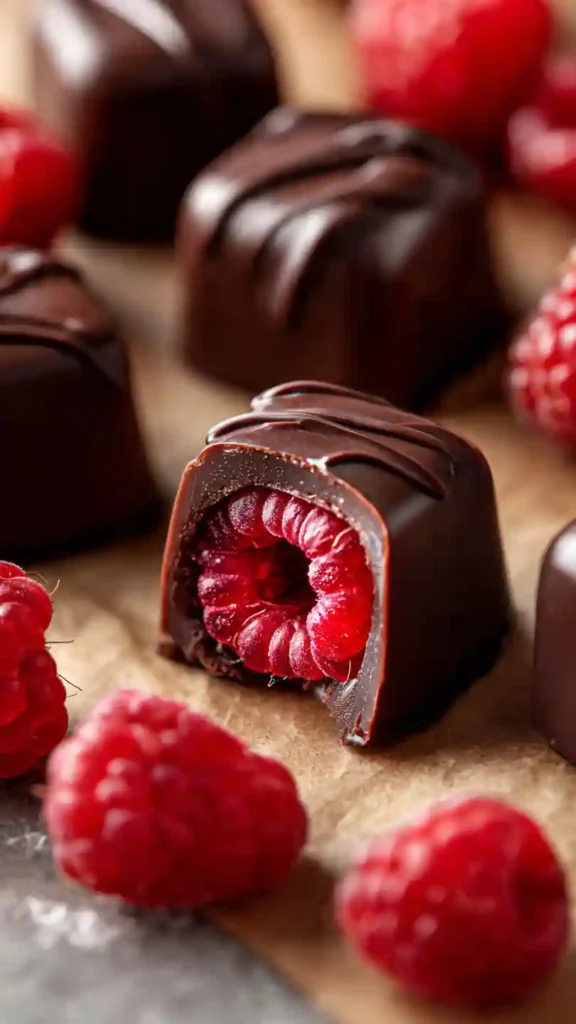 Chocolate Raspberry Bites