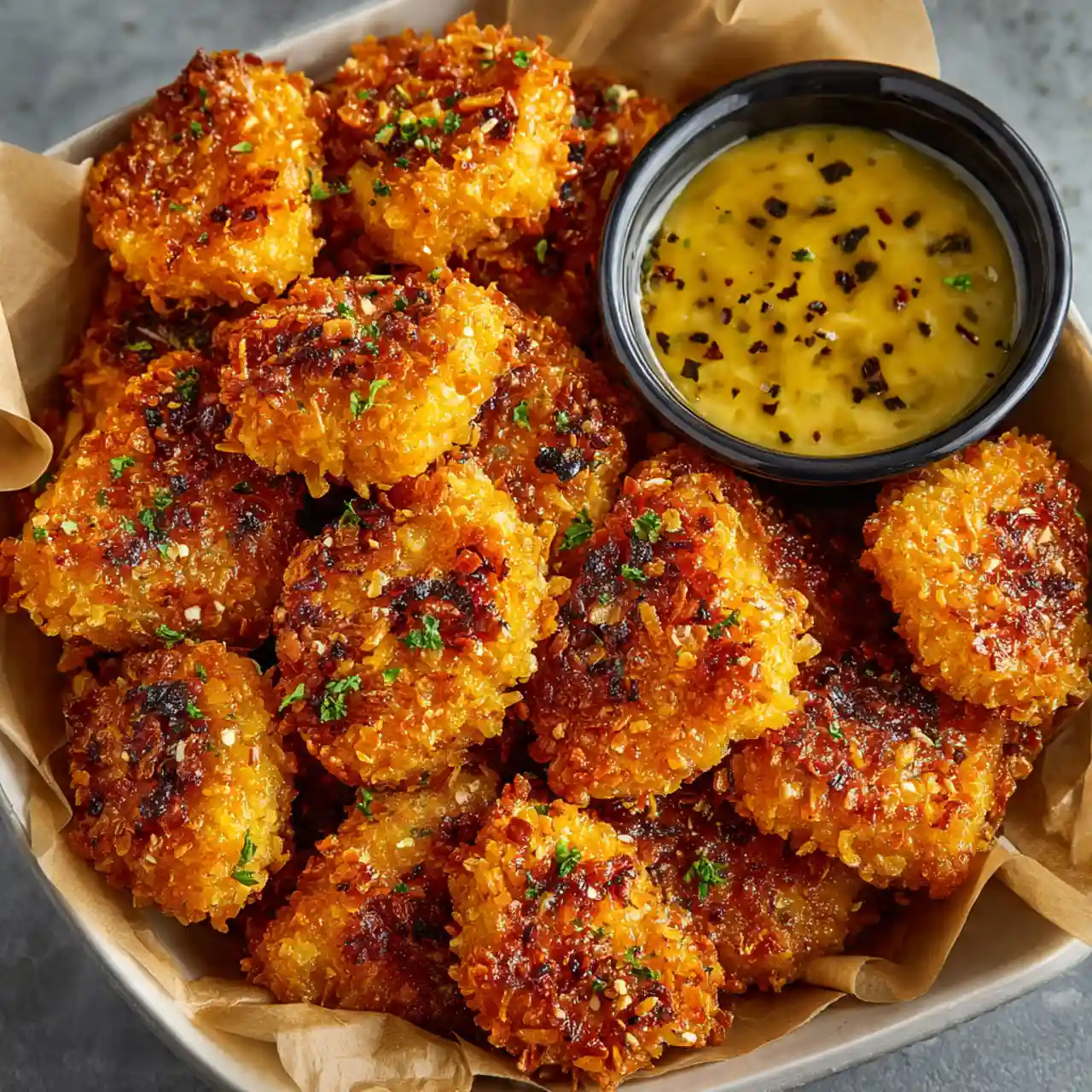 Cornflake Chicken Bites