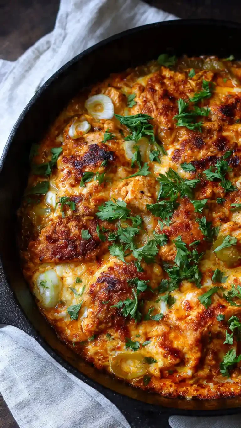 Easy Keto Buffalo Chicken Skillet