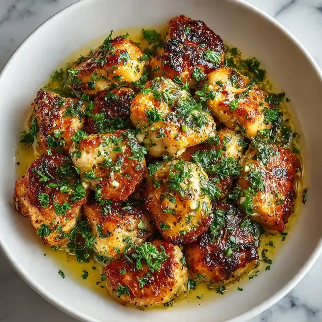 Garlic Butter Chicken Bites