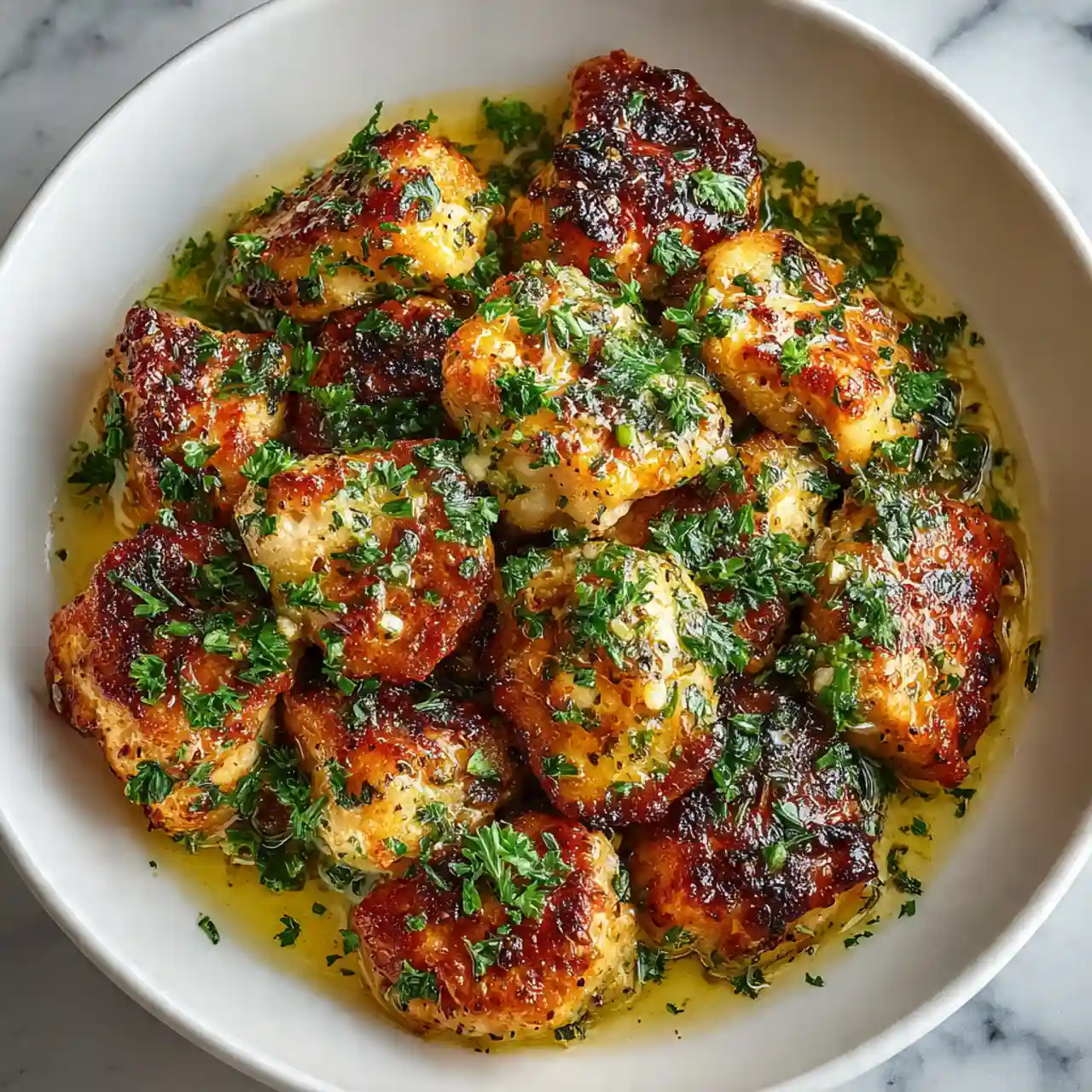 Garlic Butter Chicken Bites