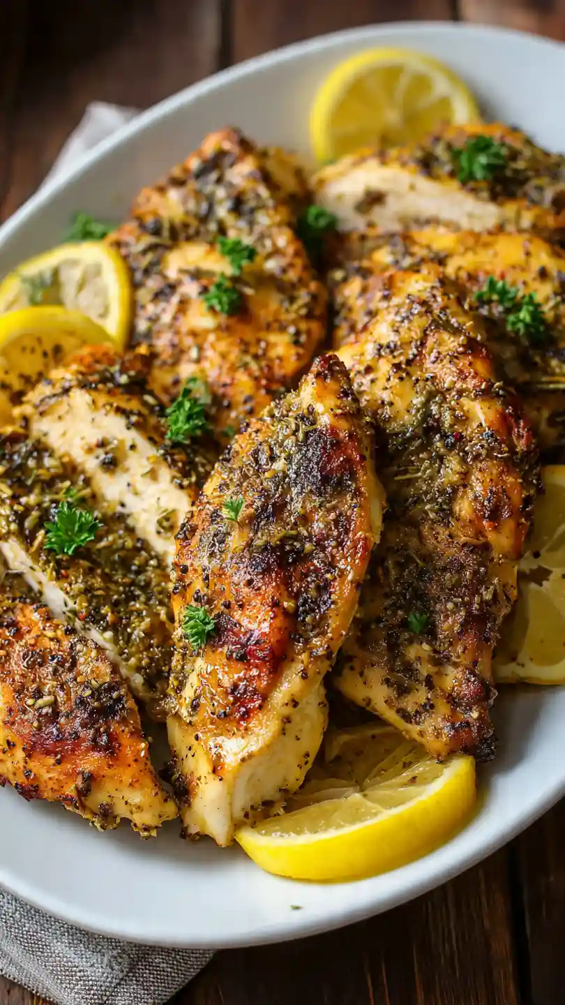Keto Lemon Pepper Chicken
