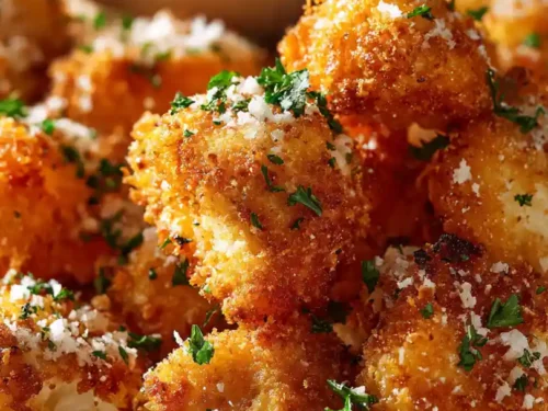 Parmesan Cauliflower Bites