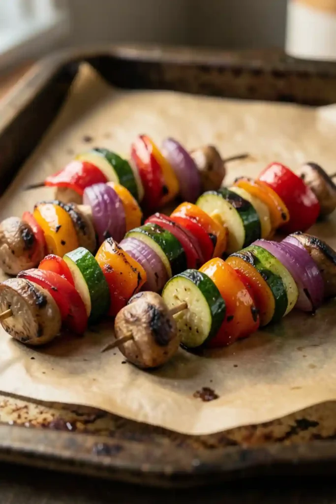 Roasted Veggie Skewers