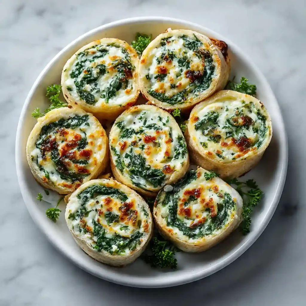 Spinach Pinwheels