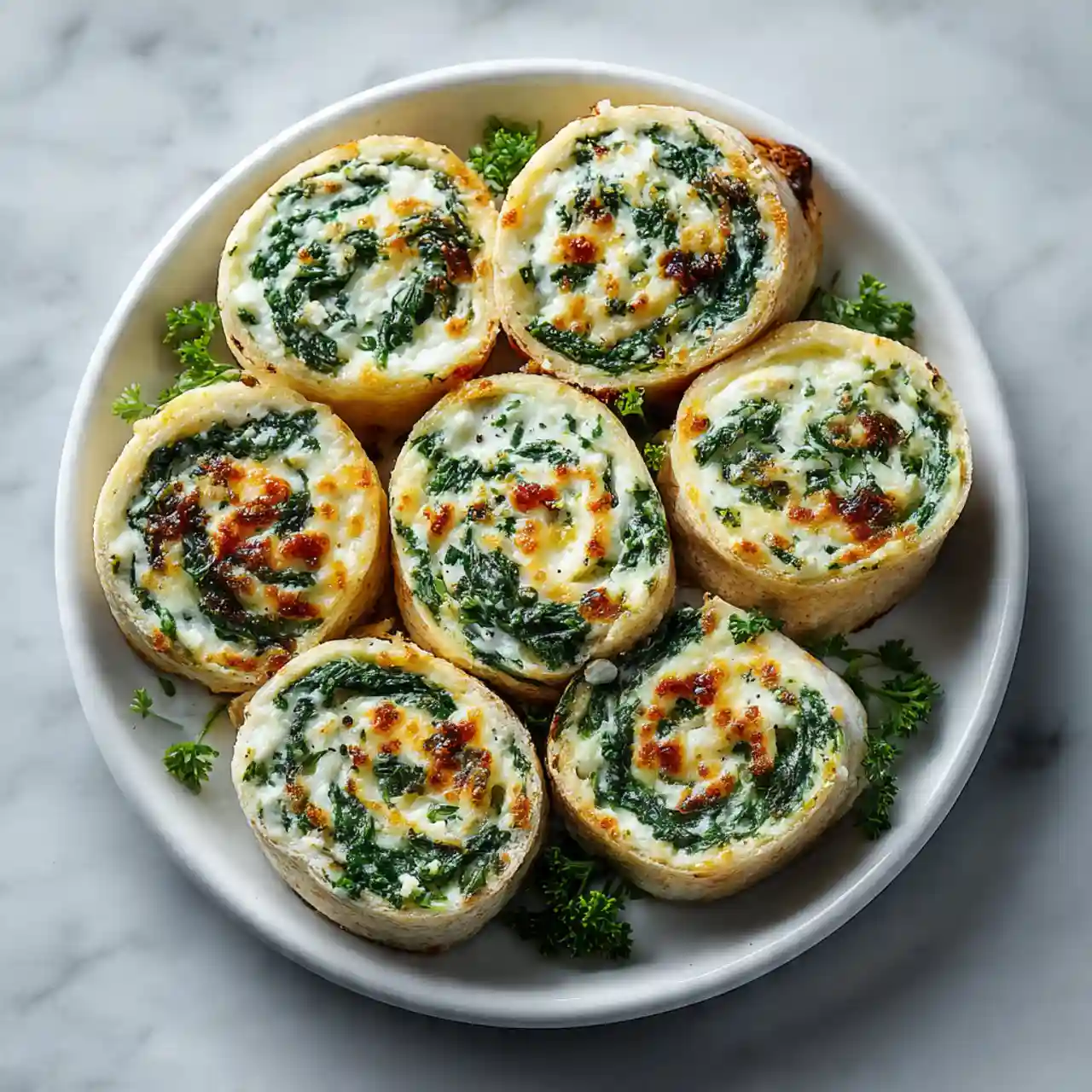 Spinach Pinwheels