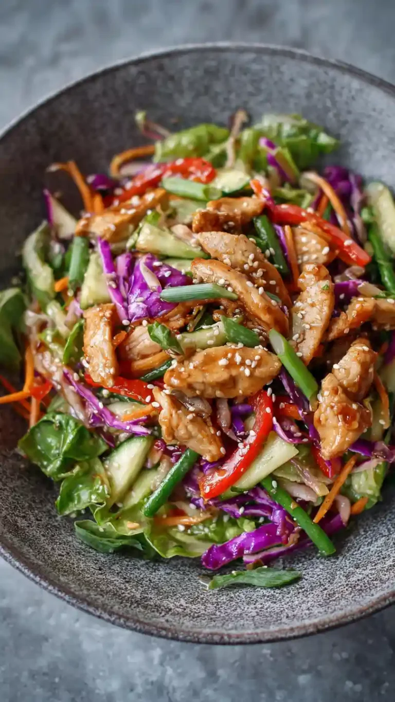 Asian Sesame Chicken Salad 