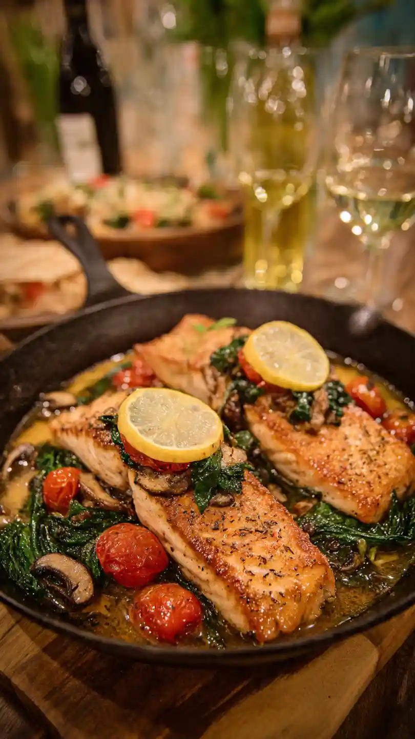 Creamy Tuscan Salmon