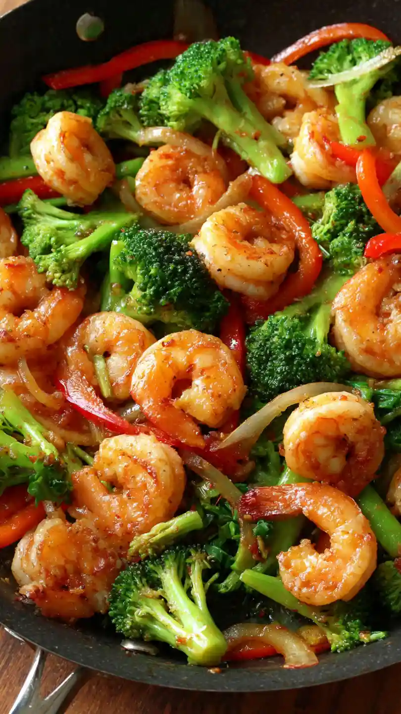 Garlic Shrimp Stir-Fry