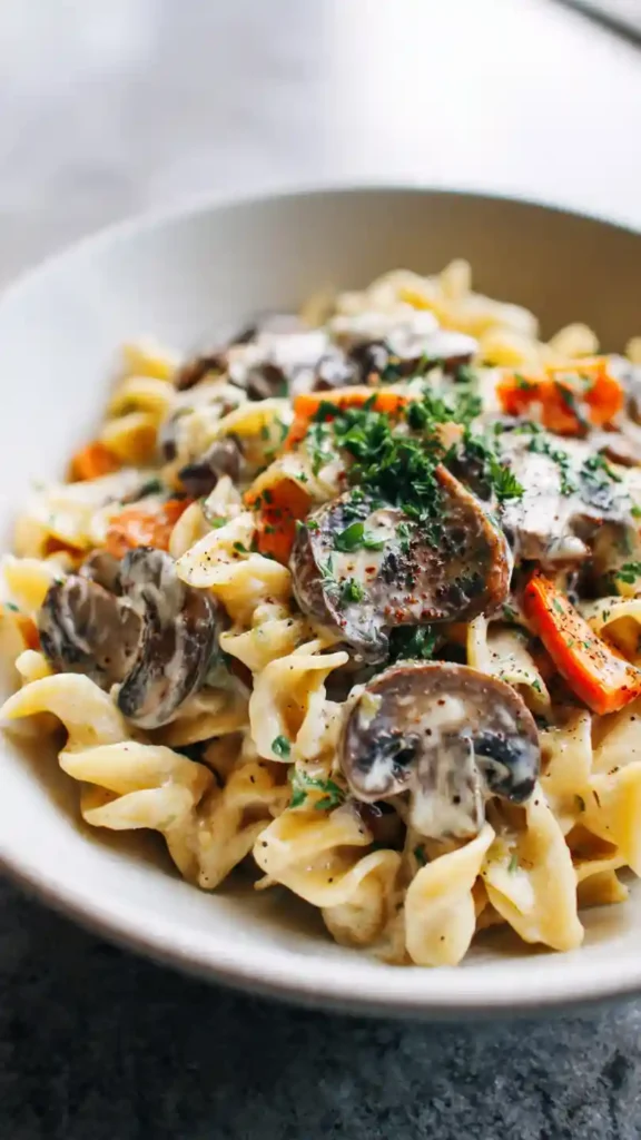 creamy-mushroom-pasta