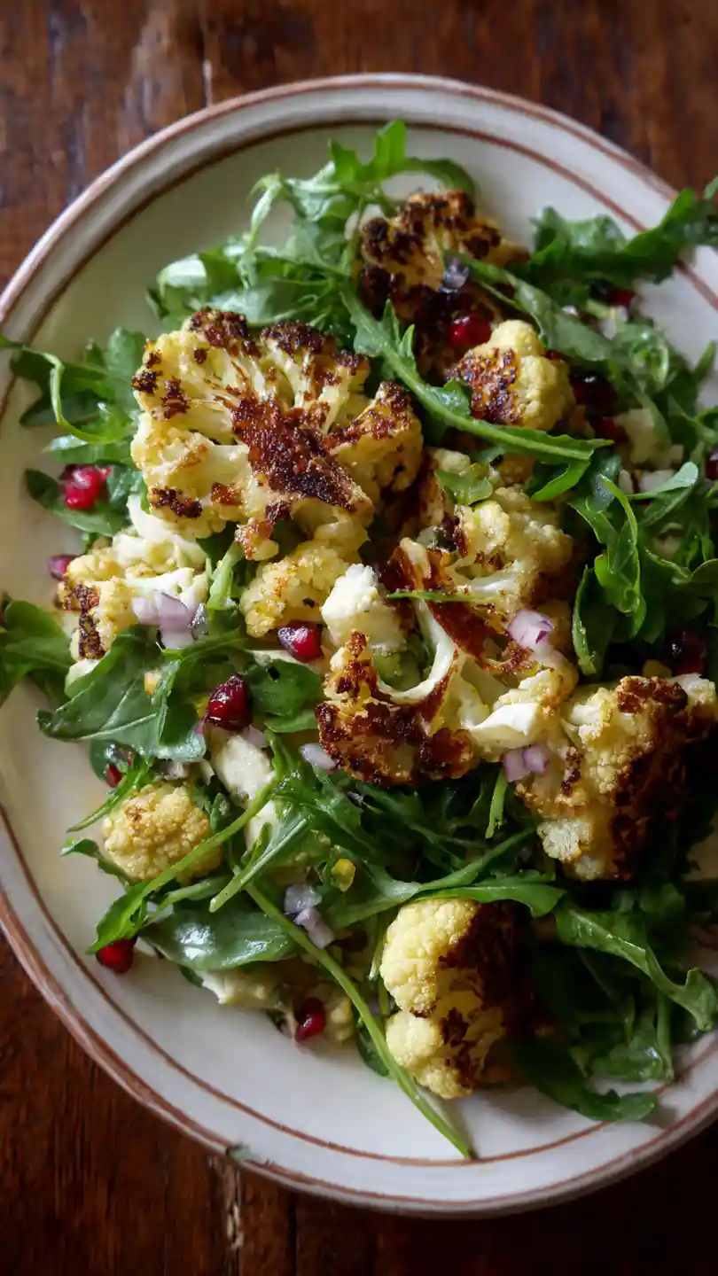 roasted cauliflower salad